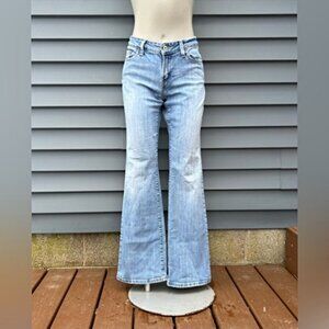 Vintage Y2K Levi's 545 Stretch Denim Low Rise Boot Cut Jeans~10~